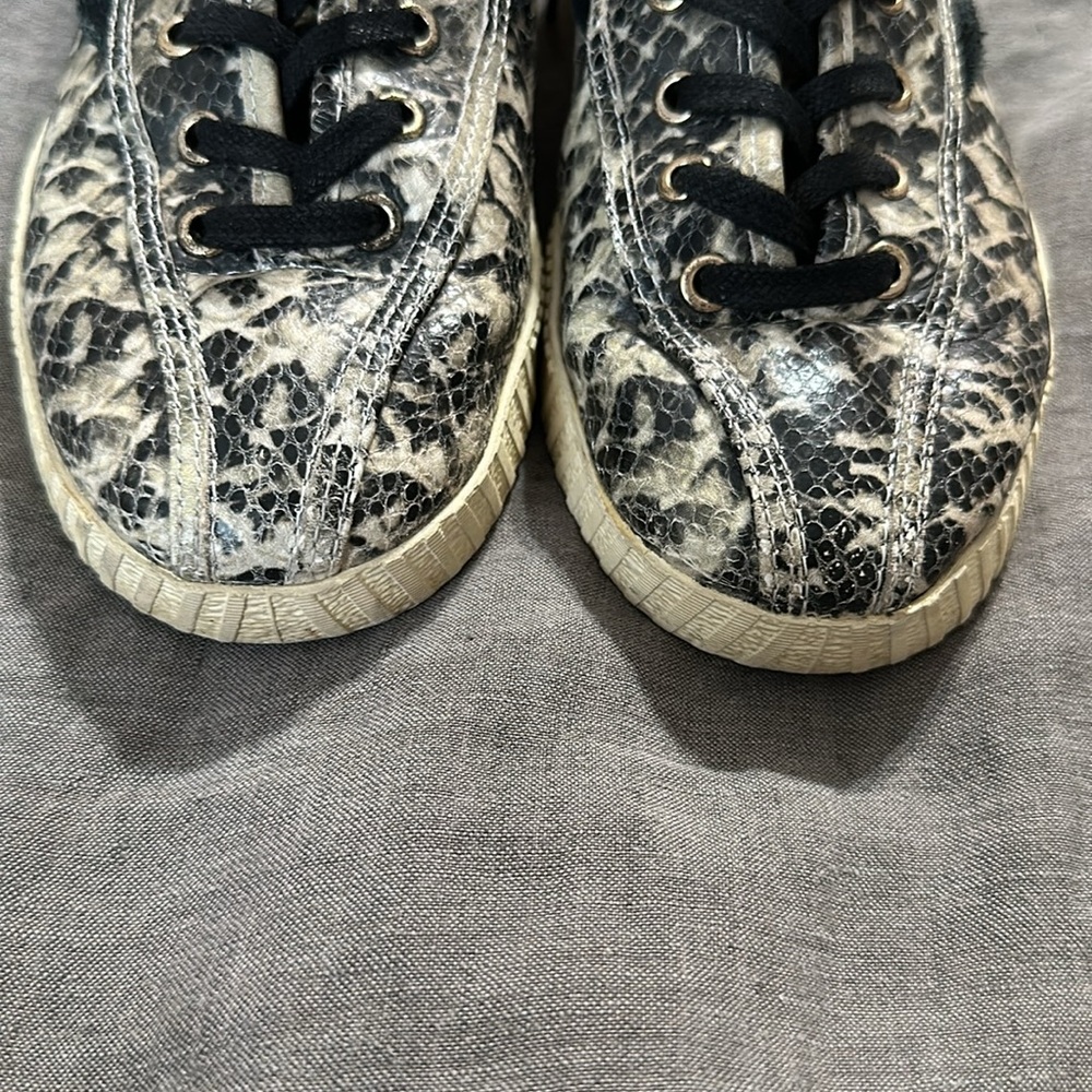 Tretorn Ny Lite 3 Plus Python-Print Leather Sneak… - image 2